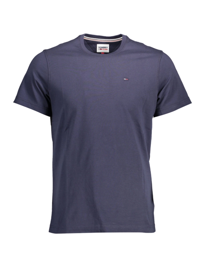 Tommy Hilfiger - T-Shirt De Manga Curta Homem Azul