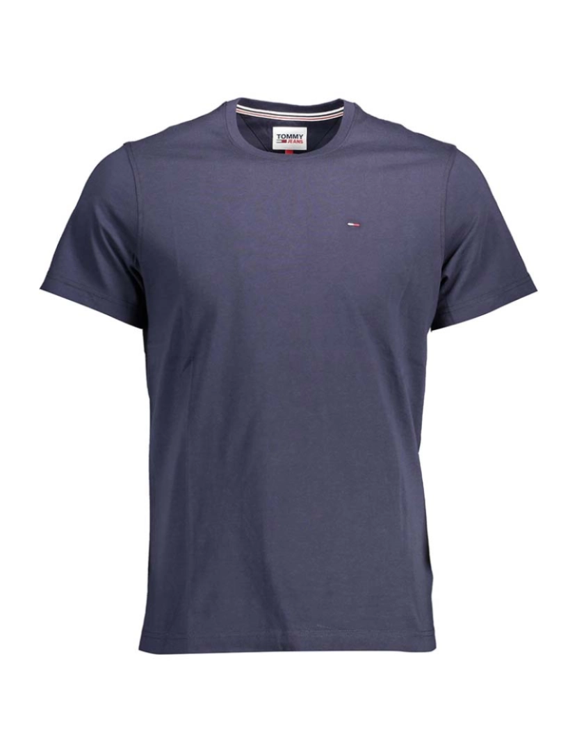 Tommy Hilfiger - T-Shirt De Manga Curta Homem Azul