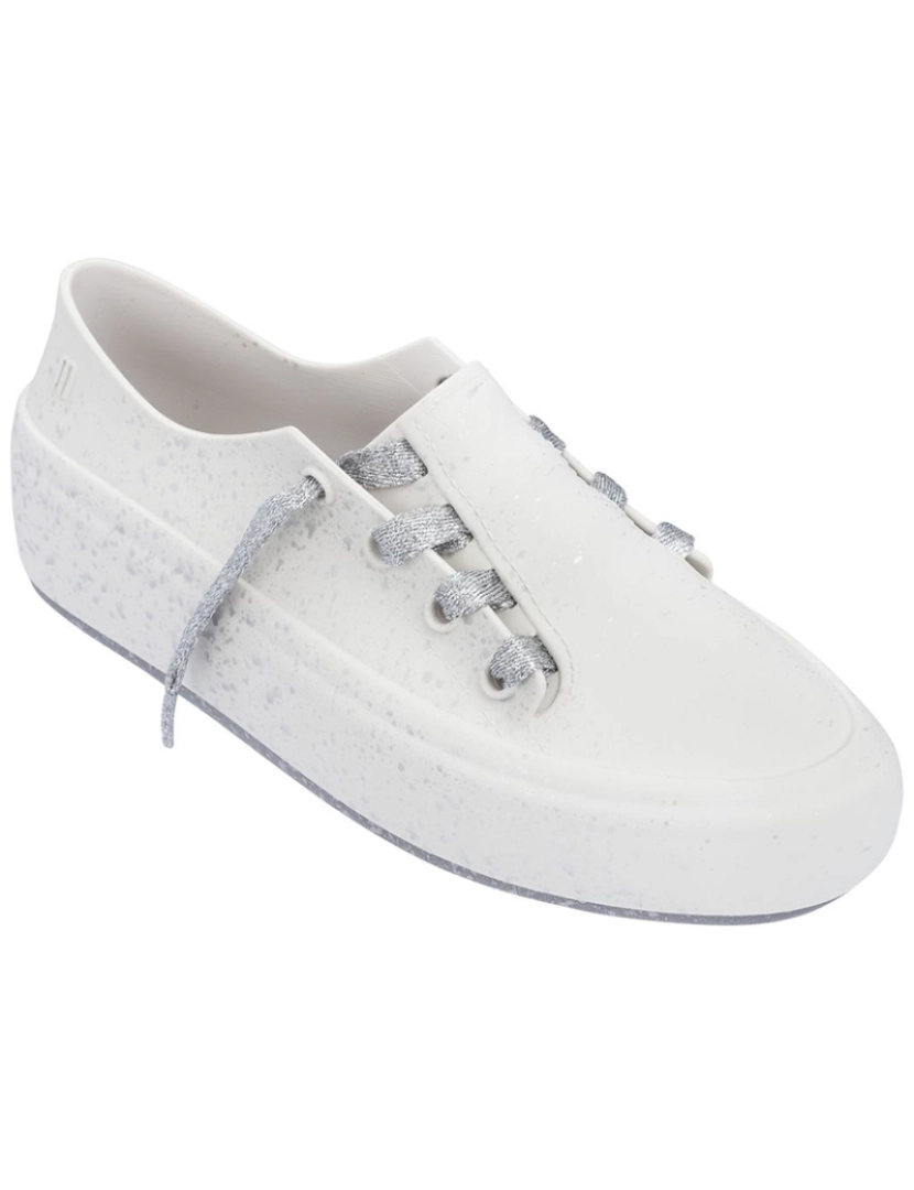 Melissa - Ténis Ulitsa Splash 52981-branco e prata