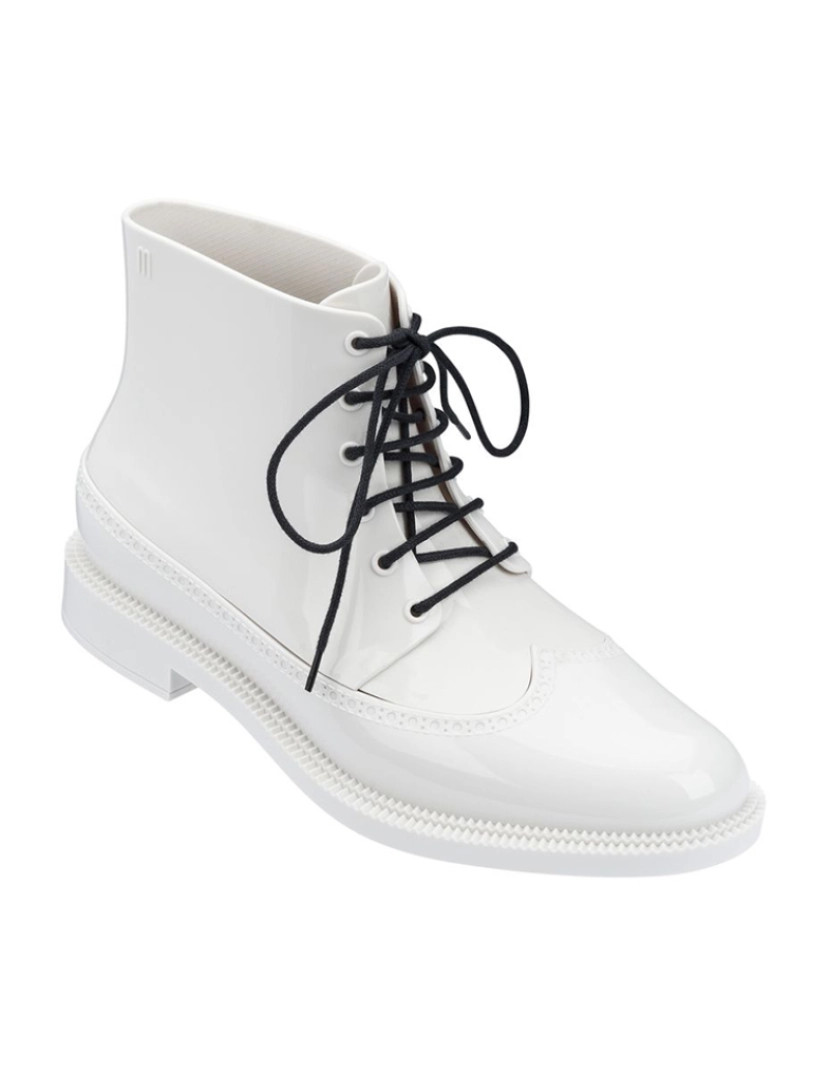 Melissa - Botas Brogue High 1177-branco