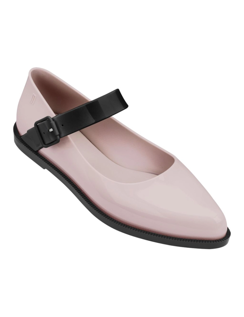 Melissa - Sapatos Mary Jane 51647-rosa e preto