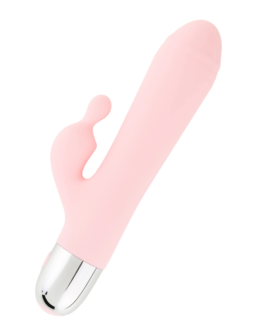 Hugbox - Vibrador Rabbit - 10 programas - Rosa