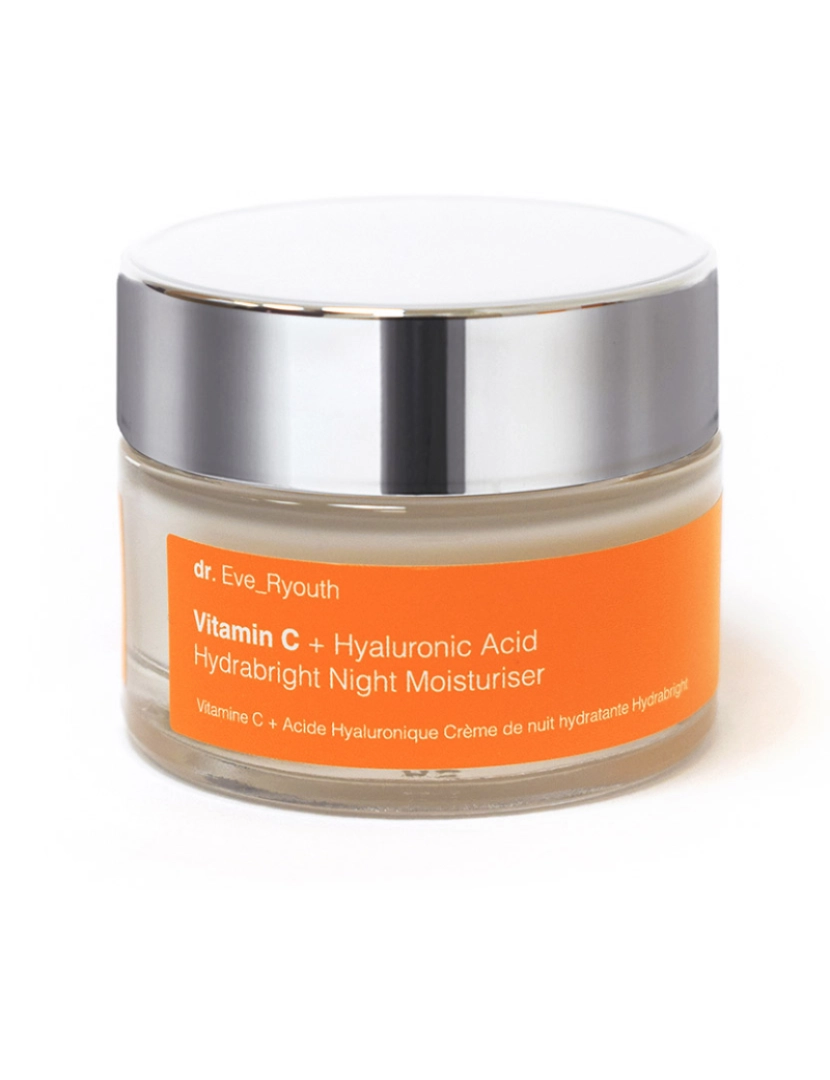 Dr. Eve Ryouth - Vitamina C + Ácido Hialurónico Hidratante Noturno Hydrabright 50Ml