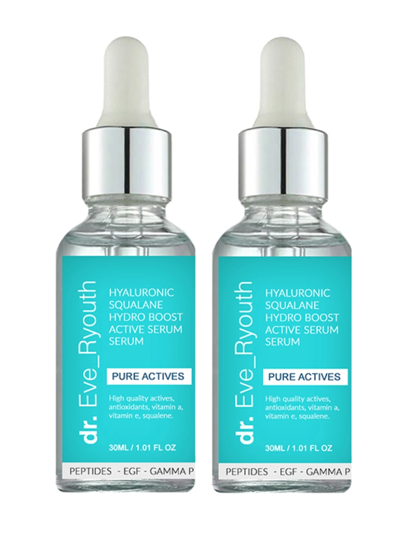 Dr. Eve Ryouth - 2 X Ácido Hialurónico Squalane Hydro Boost Soro Ativo 30Ml