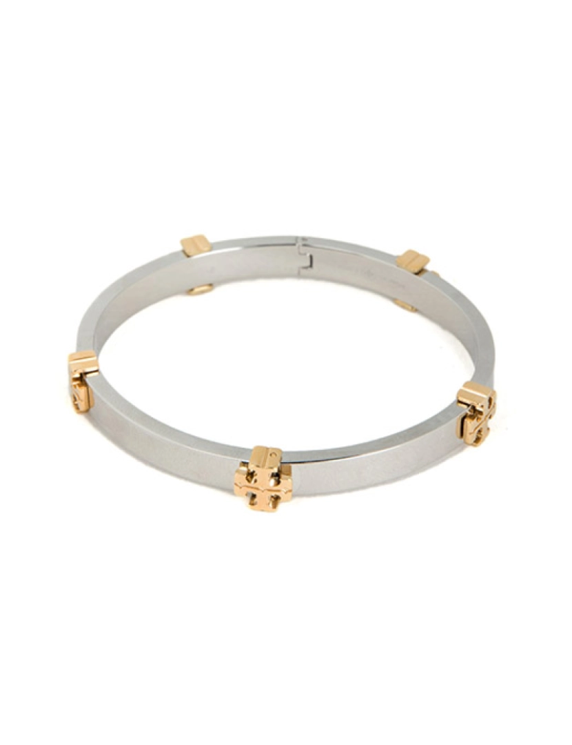 Tory Burch - Pulseira Classic Logo Hinge