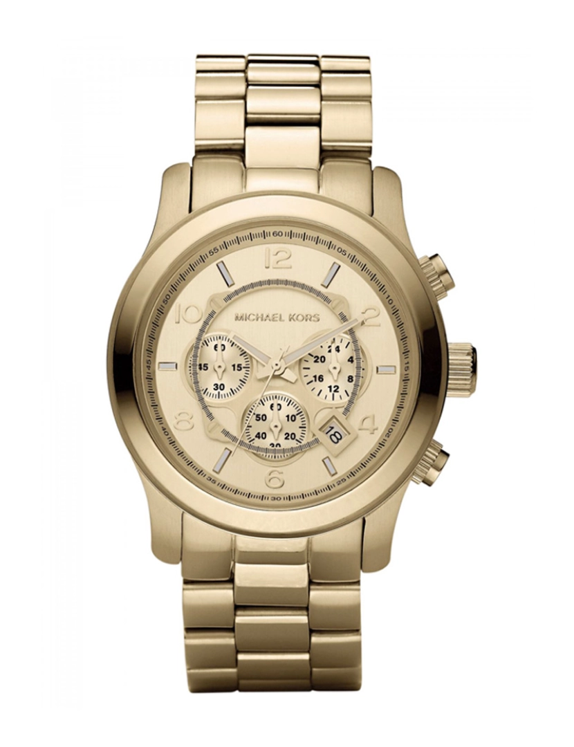 Michael Kors - Relógio Michael Kors Runway Homem Dourad 