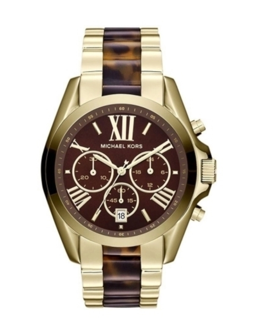 Michael Kors - Relógio Michael Kors Bradshaw Dourado 