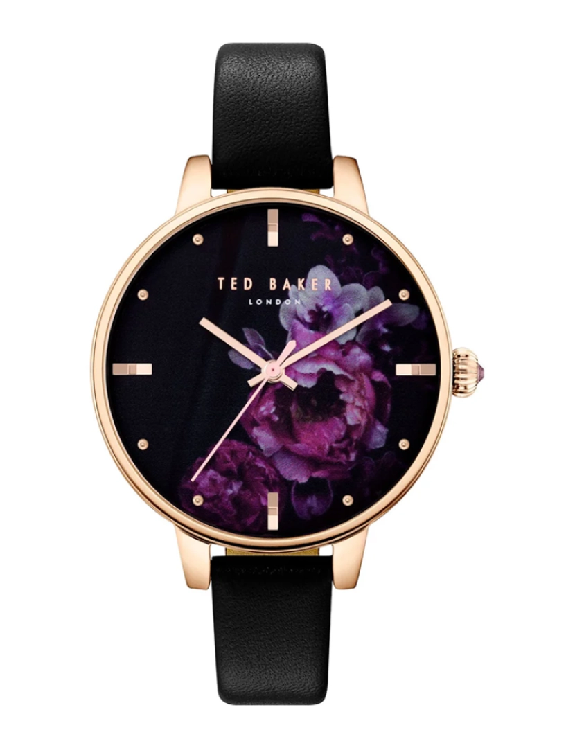 Ted Baker - Relógio Senhora Preto e Dourado 