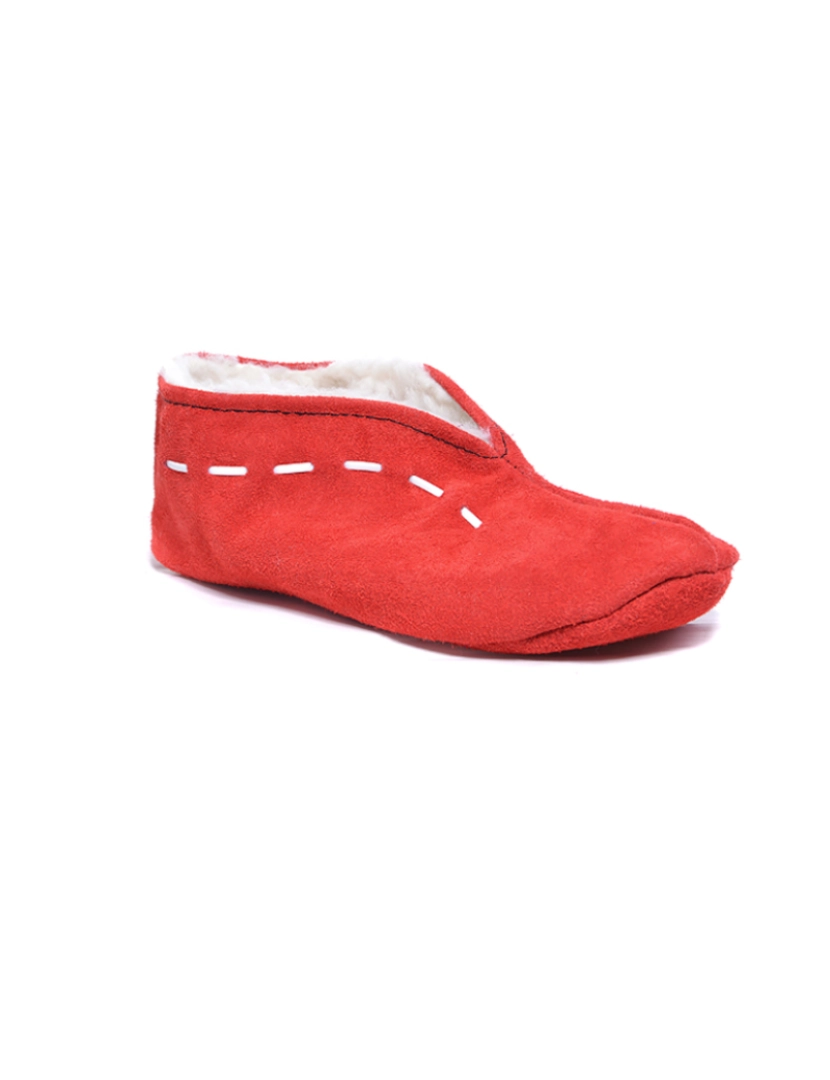 ShoeColours - Babuchas Adulto Vermelho