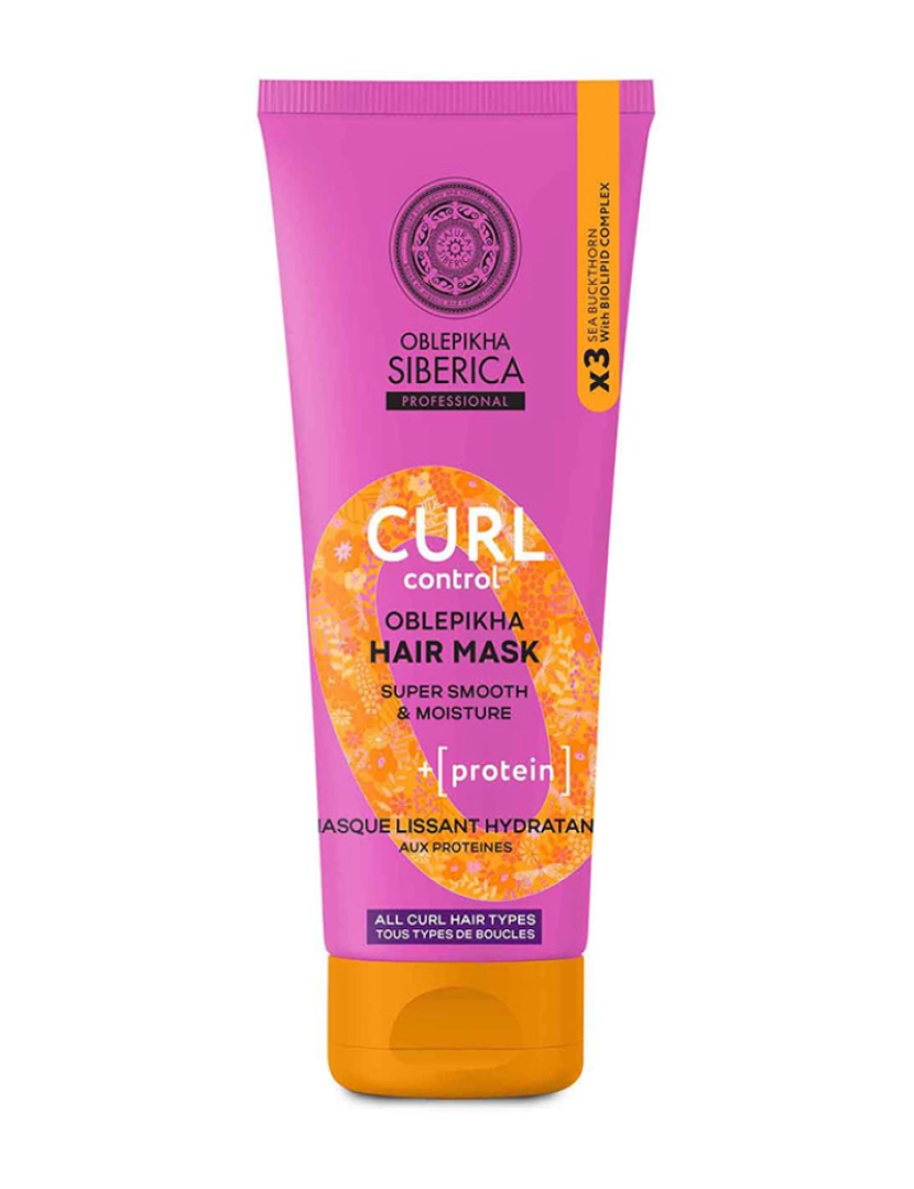 Natura Siberica - Máscara Capilar Com Proteínas ?Curl Control?