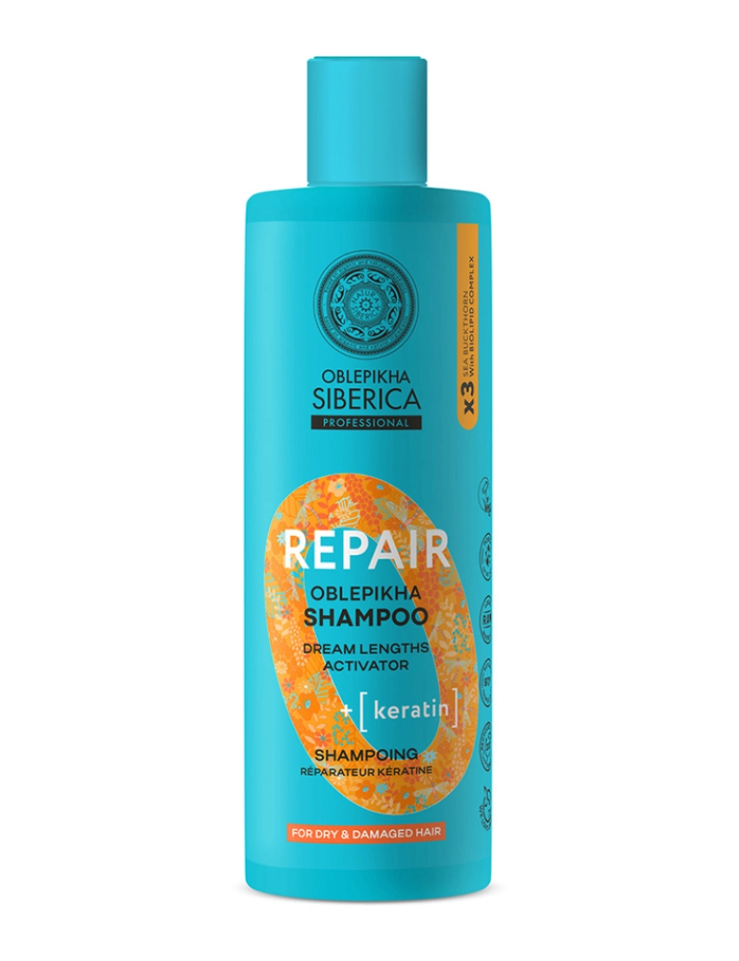 Natura Siberica - Shampoo Reparador De Queratina