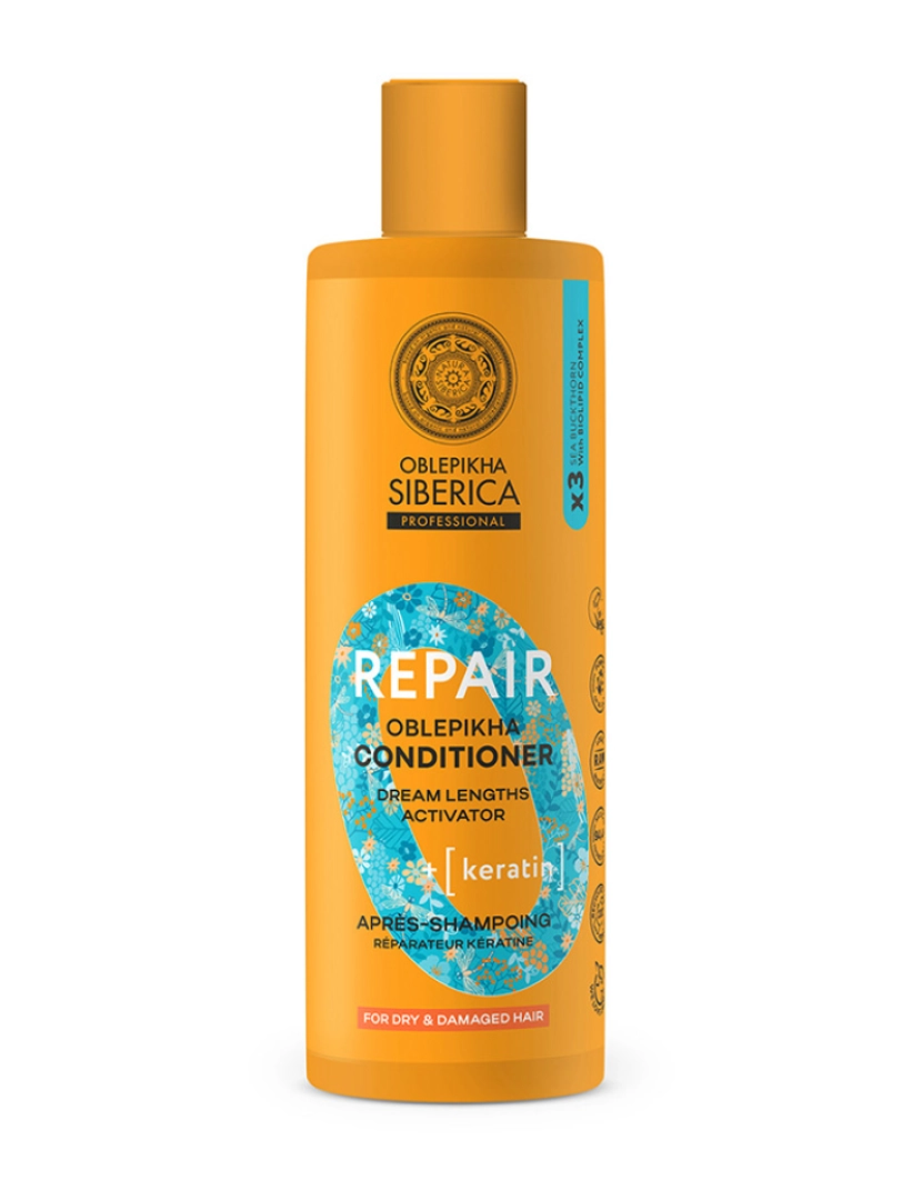 Natura Siberica - Condicionador Reparador De Queratina