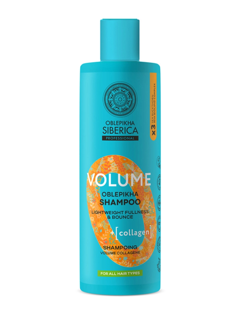 Natura Siberica - Shampoo Voluminizante De Colágeno