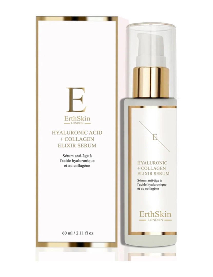 Erth Skin London - Sérum Ácido Hialurónico E Colágeno - 60Ml