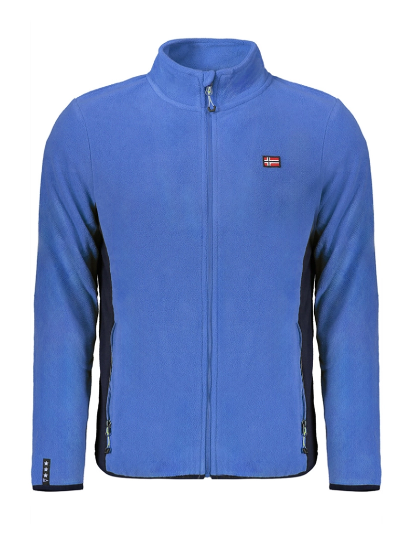 Norway 1963 - Camisola Homem Com Zip Azul