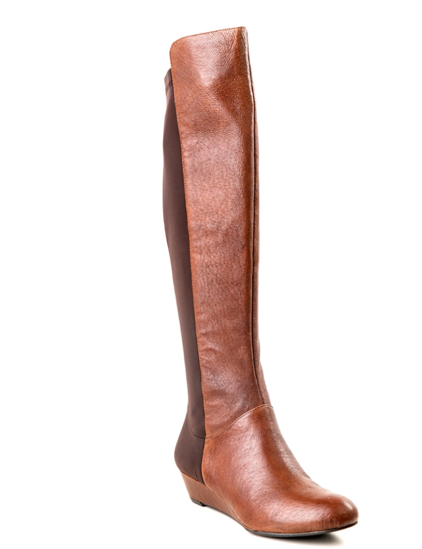 Jessica Simpson - Botas Alta Castanha 2 Tons