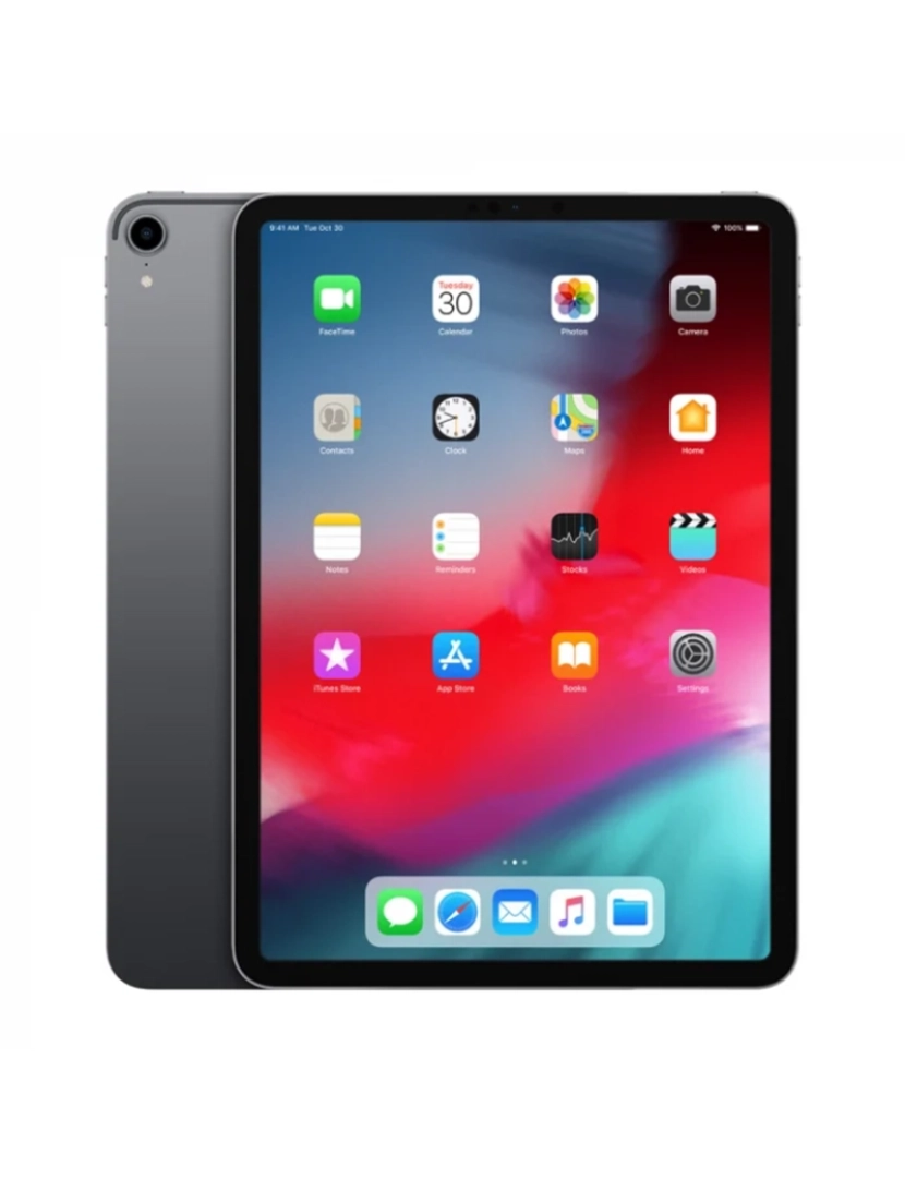 Apple - Apple iPad Pro 11 (2018) 64GB WiFi Grau B