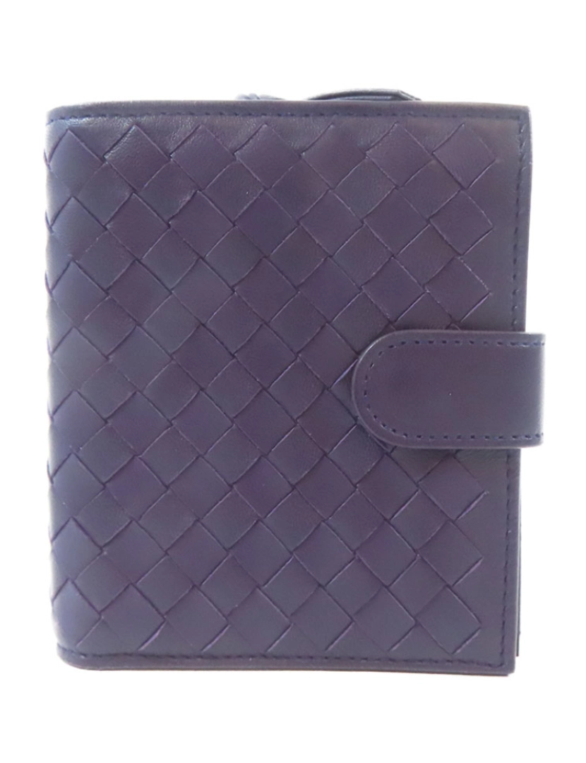 Bottega Veneta - Carteira Bi-Fold Intrecciato