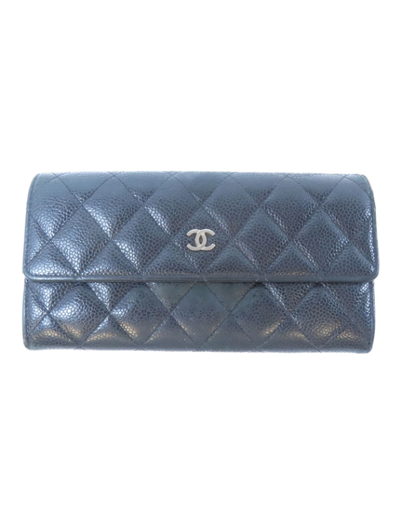 Chanel - Carteira Pele Caviar