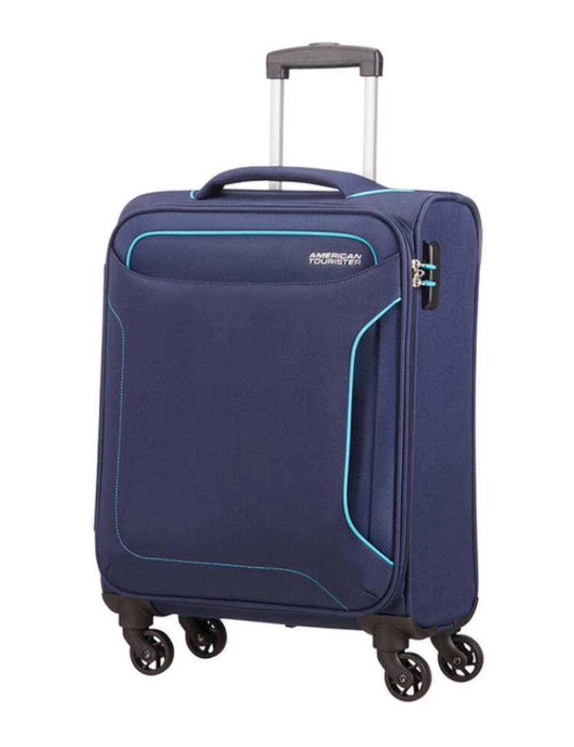 American Tourister - Trolley de Cabine Holiday Heat Flexível 38 L Azul Marinho