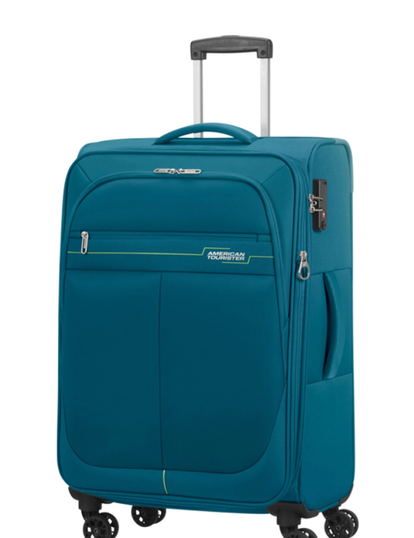 American Tourister - Mala de viagem média 4 rodas 67cm