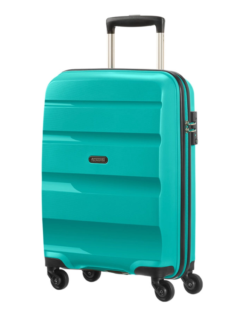 American Tourister - Mala de Cabine 4 rodas Verde água 