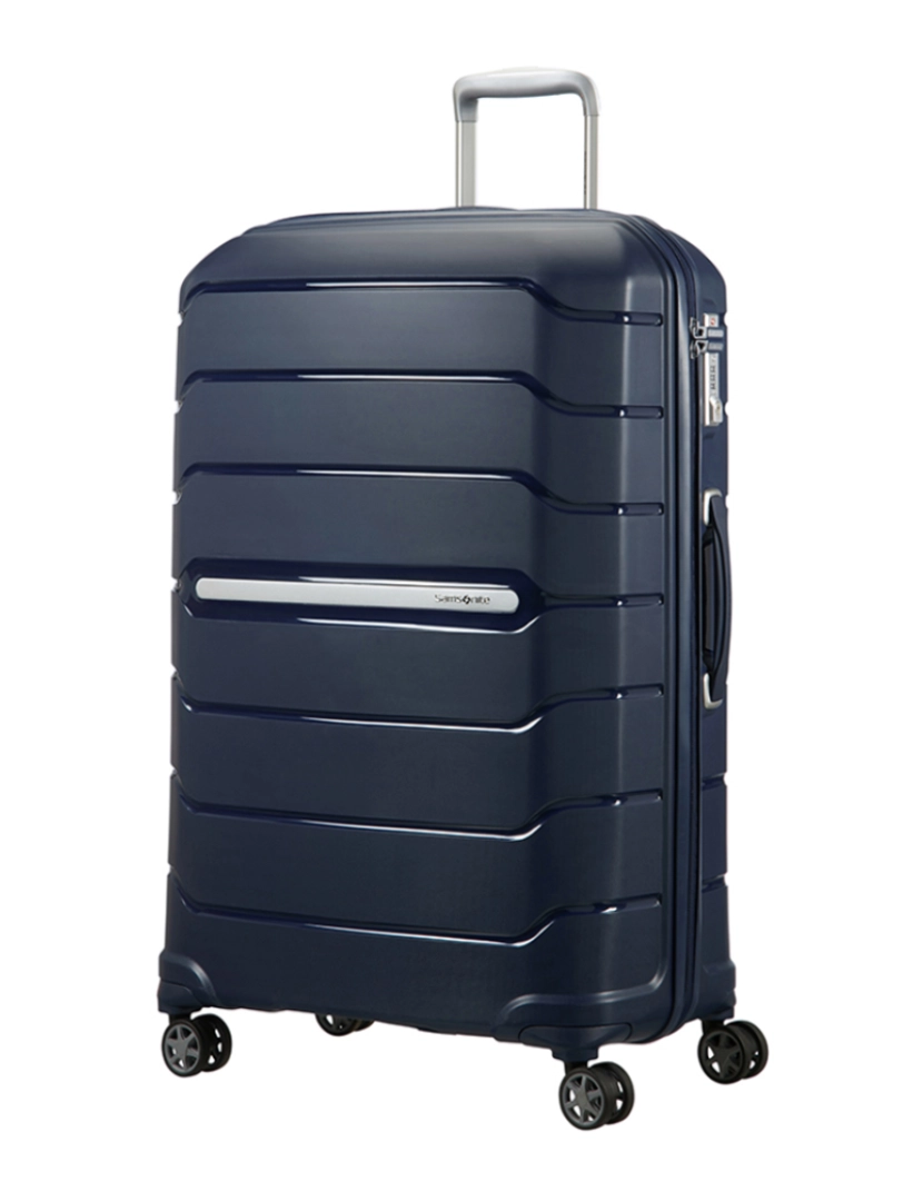 Samsonite - Mala de viagem grande 4 rodas expansível Azul escuro 