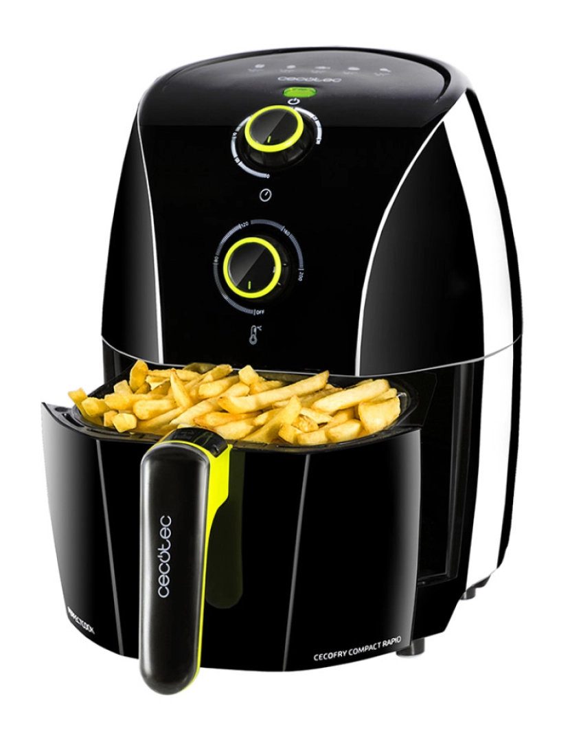 Cecotec - Airfryer Cecofry Compact Rapid Preto