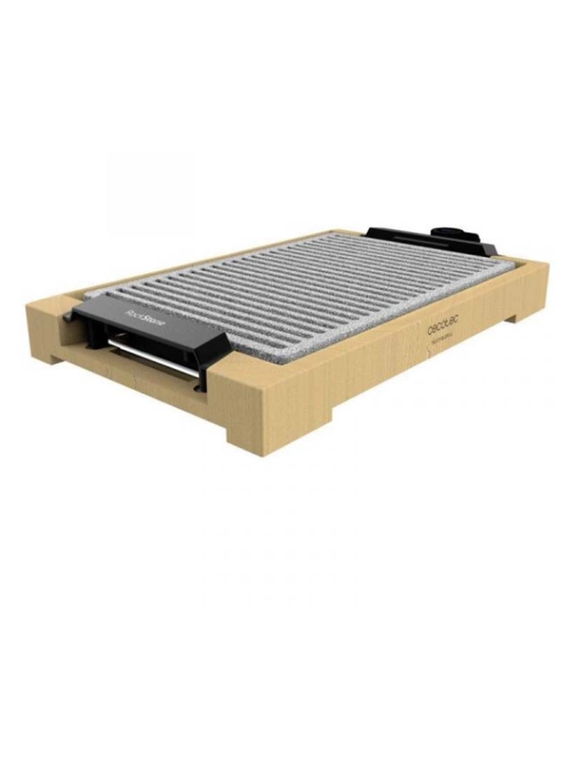 Cecotec - Grelhador Grill Tasty&Grill 2000 Bambu Linestone