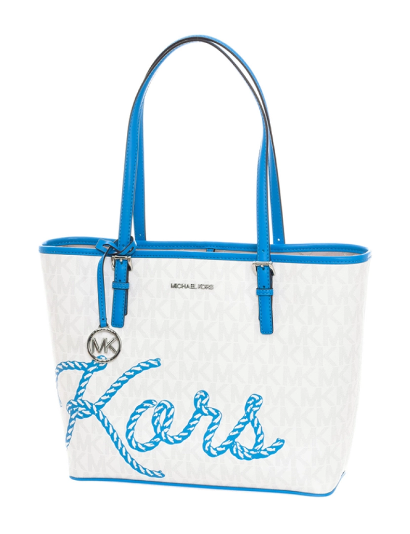 Michael Kors - Mala Tote de Senhora Branco e Azul