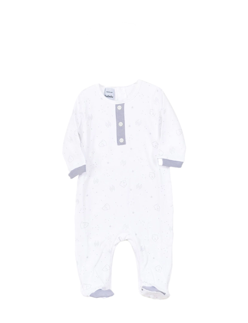 Babidu - Babygrow Foresta Branco