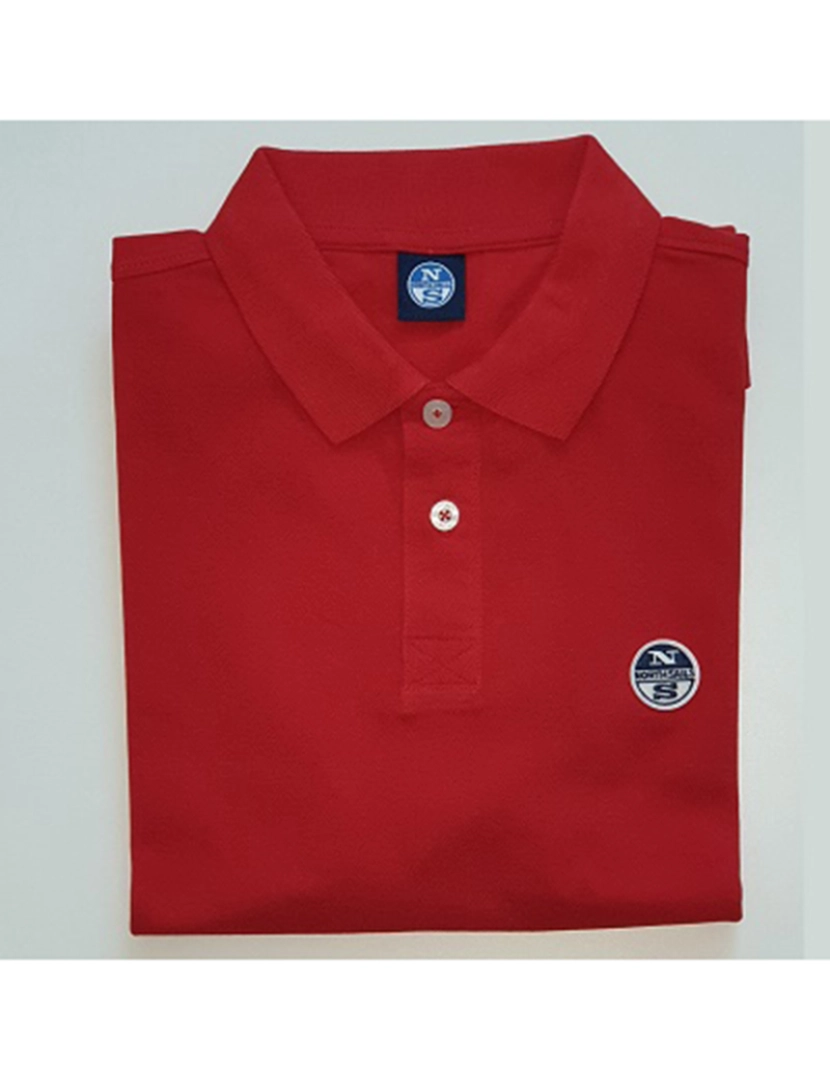 North Sails - Polo North Sails Vermelho