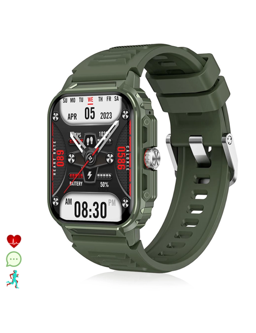 DAM - Smartwatch Y2 Verde