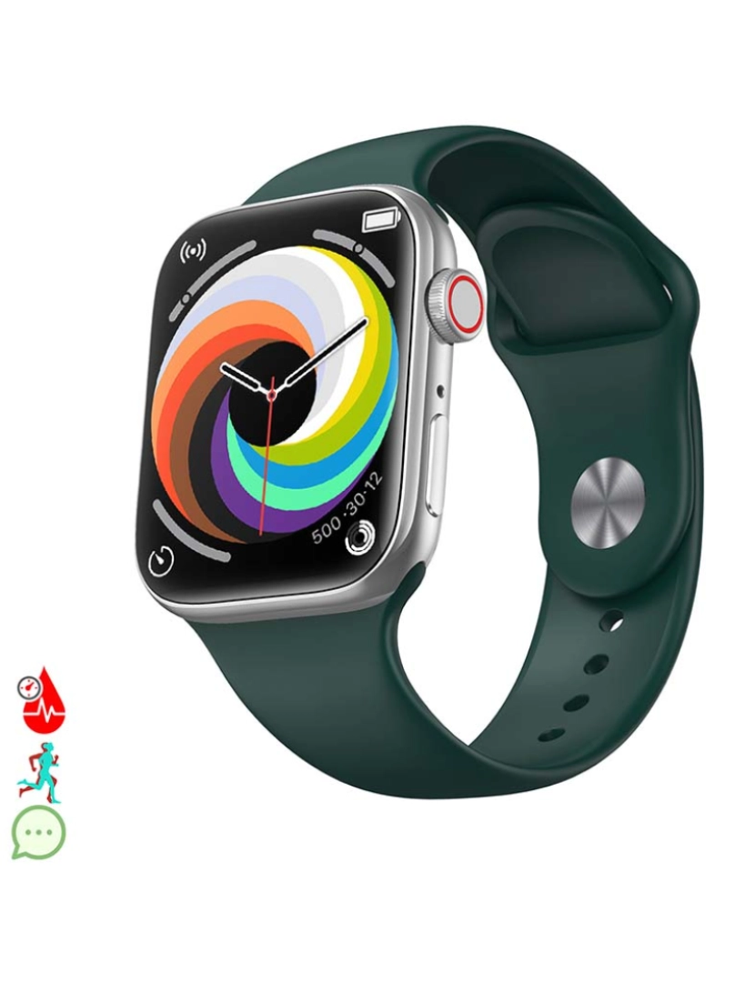 DAM - Smartwatch T900 PRO 8  Verde Escuro