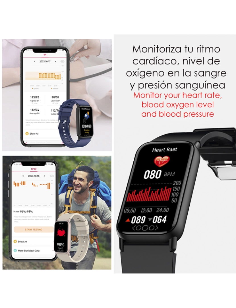 DAM - Smartband TK72 Azul Escuro