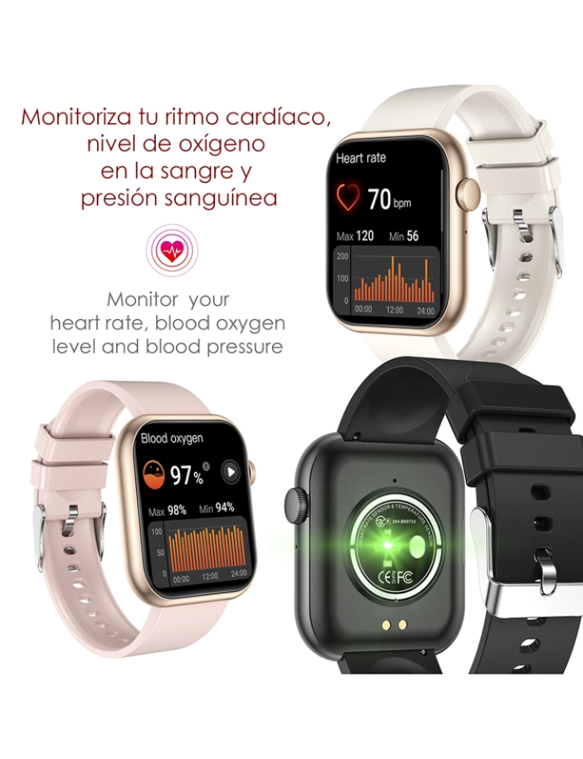 DAM - Smartwatch QX7 Pro Branco