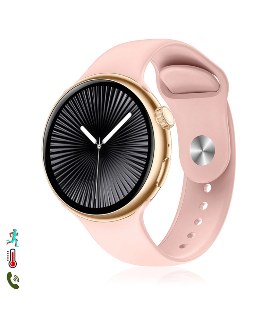 DAM - Smartwatch Z12 Pro Rosa 