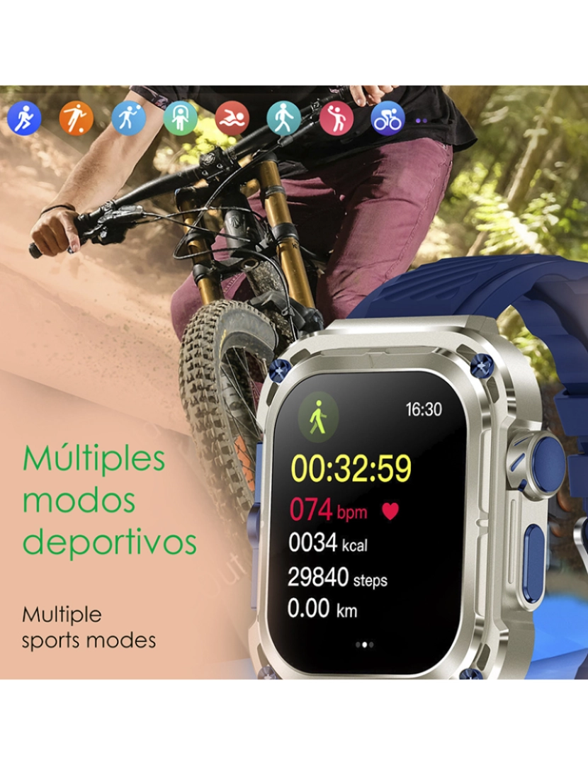 DAM - Smartwatch Z85 Max  Preto