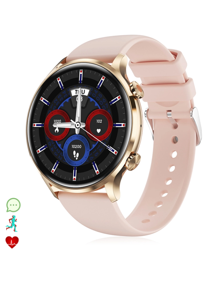 DAM - Smartwatch QS40 Rosa