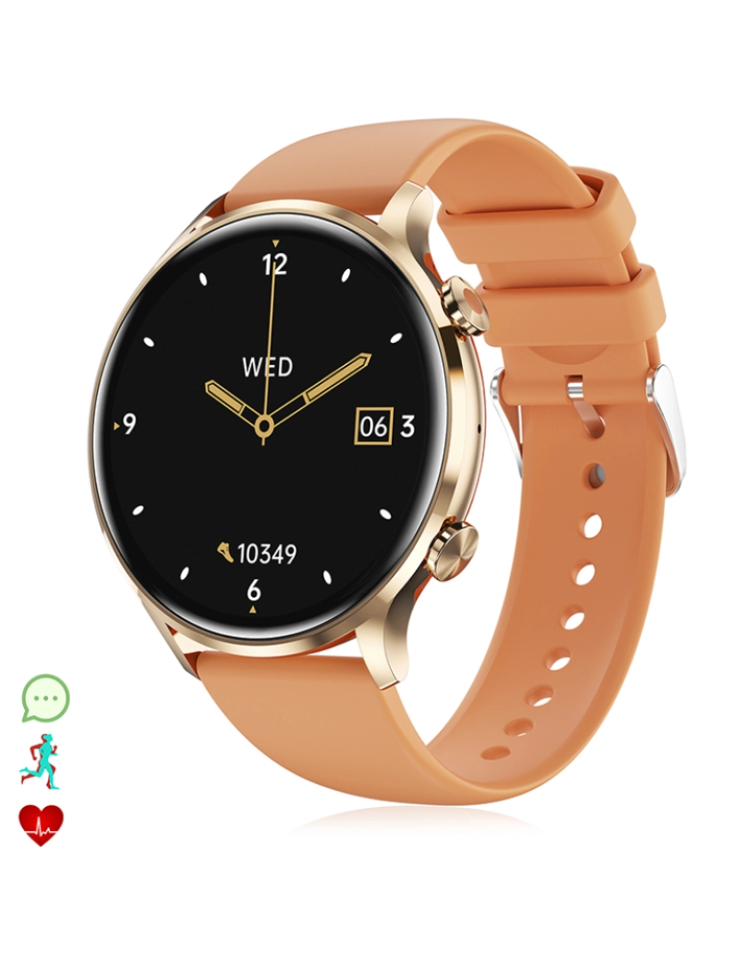 DAM - Smartwatch QS40 Laranja