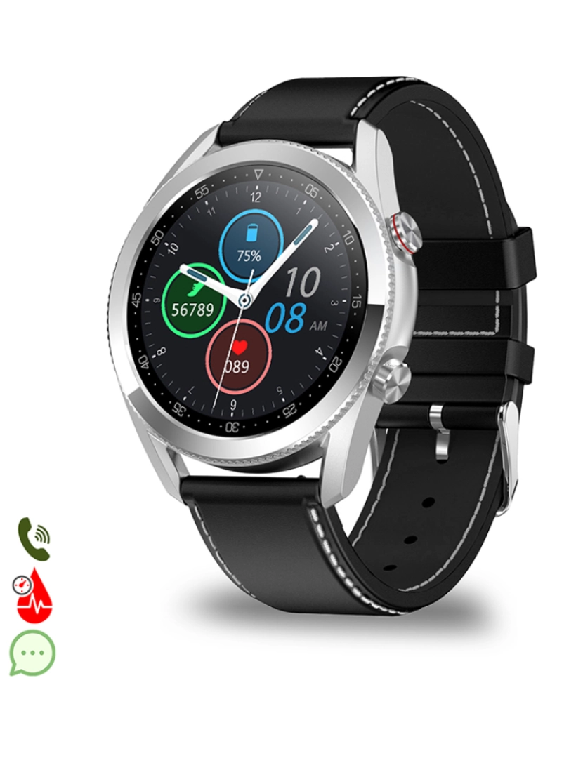 DAM - Smartwatch L19 Prata