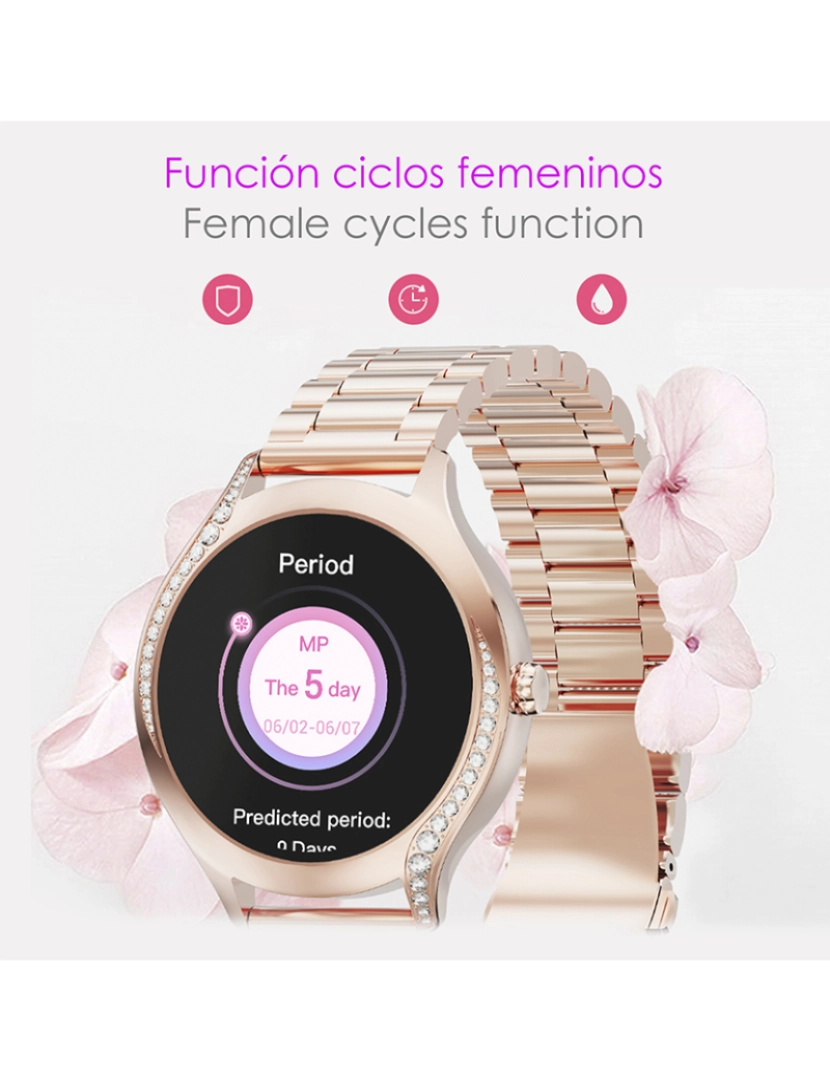 DAM - Smartwatch T214 Prata