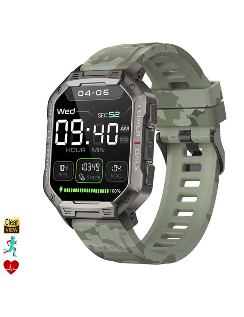 DAM - Smartwatch NX3 Verde