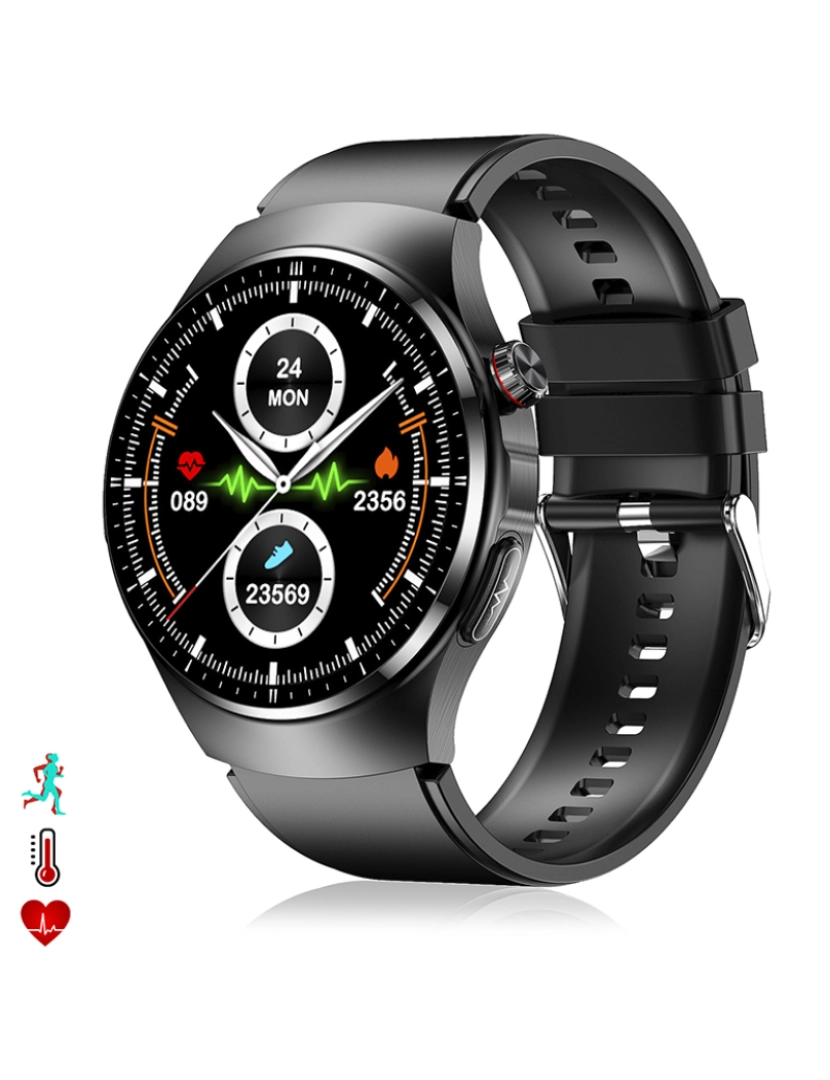 DAM - Smartwatch TK25 Preto