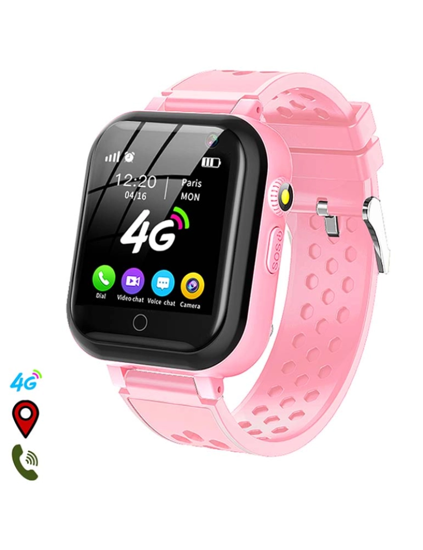 DAM - Smartwatch Kids T16 Rosa