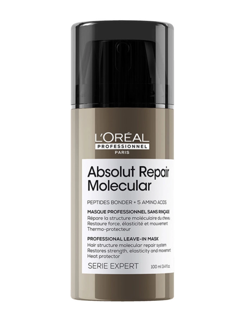 L'oréal Professionnel Paris - Máscara profissional sem enxágue ABSOLUT REPAIR MOLECULAR 