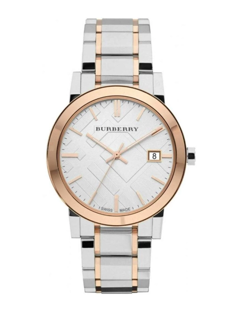 Burberry - Relógio de Senhora Prateado e Dourado