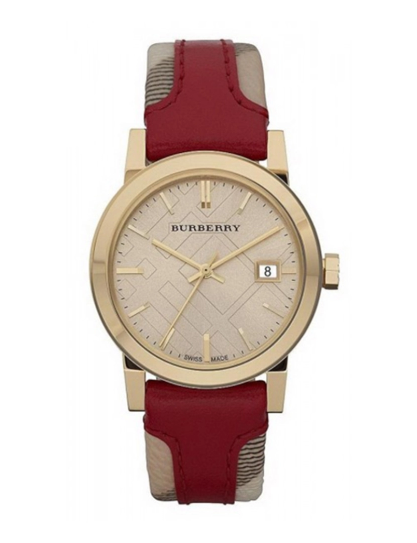 Burberry - Relógio Senhora Vermelho 