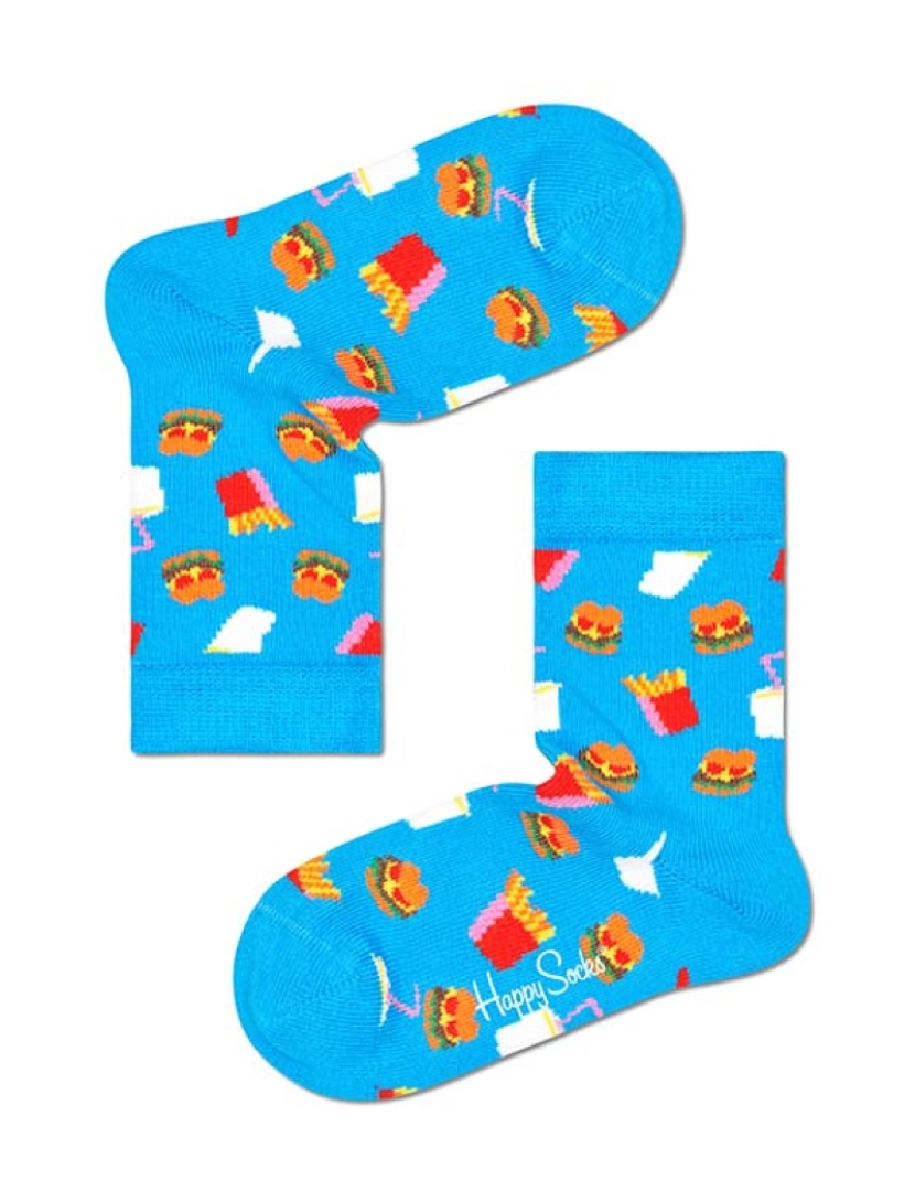 Happy Socks - Burger Socks - Gift Set