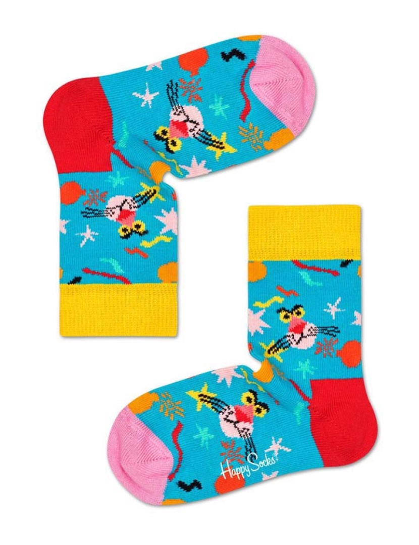 Happy Socks - Kids Pink Panther Sock - Conjunto 